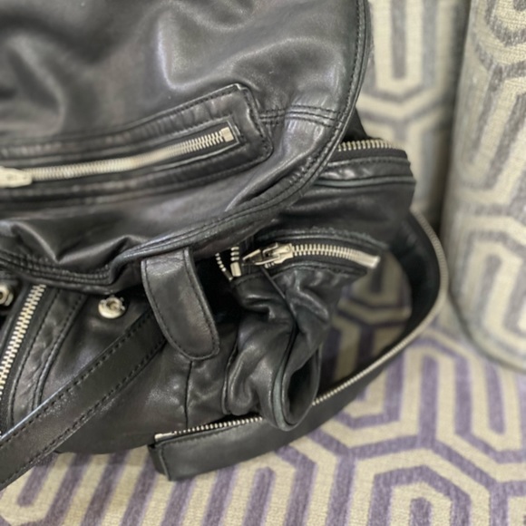 alexander wang mini marti washed lambskin backpack black Bag Rhodium Hardware 1788314 FASHIONPHILE ALEXANDER WANG Lambskin Marti Backpack